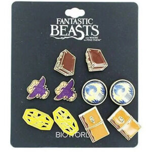 Fantastic Beasts  5-pairs Earrings